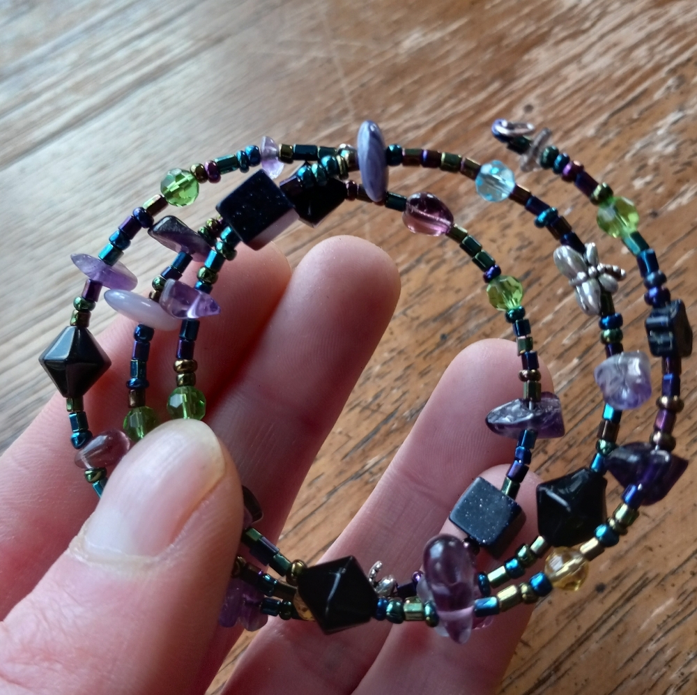 Handmade Memory Wire Bracelett!!!! - Picture 4 of 5